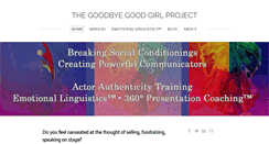 Desktop Screenshot of goodbyegoodgirl.com
